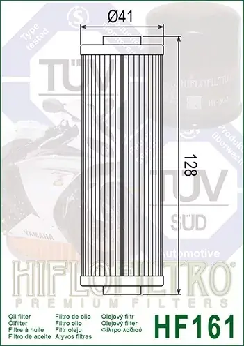 Neu Hiflo Ölfilter HF161