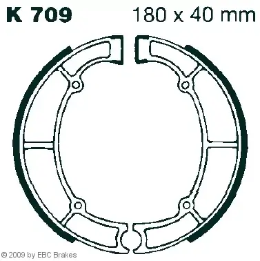 Saisonangebot EBC-K 709 Kupplungslamellen Satz passend für Kawasaki