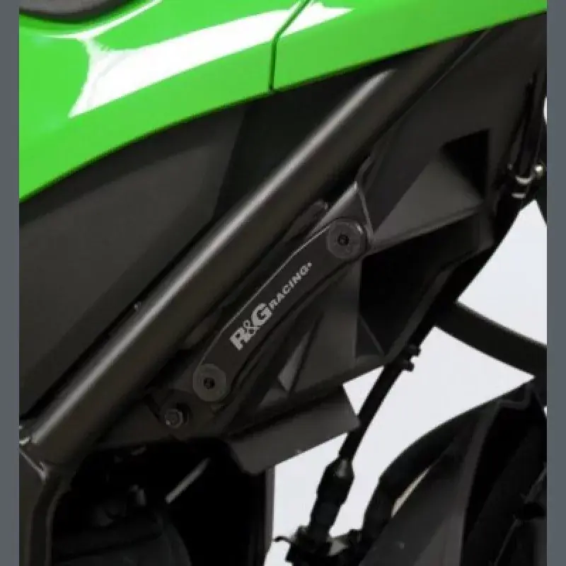Preisreduziert R&G hintere Fußrastenabdeckung passend für Kawasaki Ninja 250 / 300 (2013–2017)
