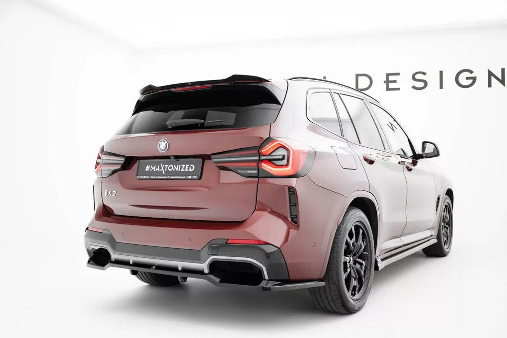 Garantierte Lieferung Mittlerer Cup Diffusor DTM Look Heck Ansatz passend für BMW iX3 M-Paket G08 Facelift