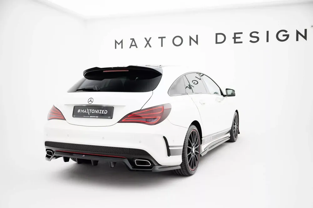 Top-Angebot Mittlerer Cup Diffusor DTM Look Heck Ansatz passend für Mercedes-Benz CLA AMG-Line C117