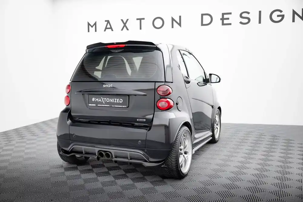Nur Für Kurze Zeit Mittlerer Cup Diffusor DTM Look Heck Ansatz passend für Smart Fortwo C451 Facelift