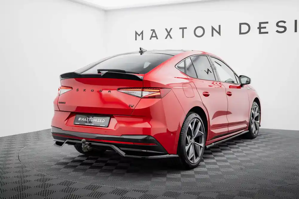 Mittlerer Cup Diffusor DTM Look passend für Skoda Enyaq Coupe iV RS Begrenztes Angebot