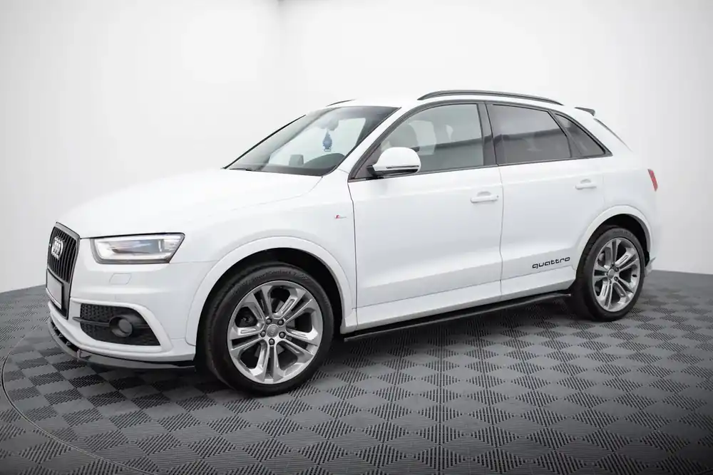 Neuheit Seitenschweller Ansatz passend für Audi Q3 S-line 8U