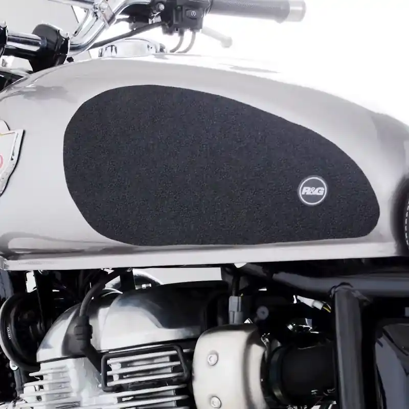Markenware R&G Eazi-Grip Tank Traction Pads passend für Royal Enfield Interceptor 650 ab 2019