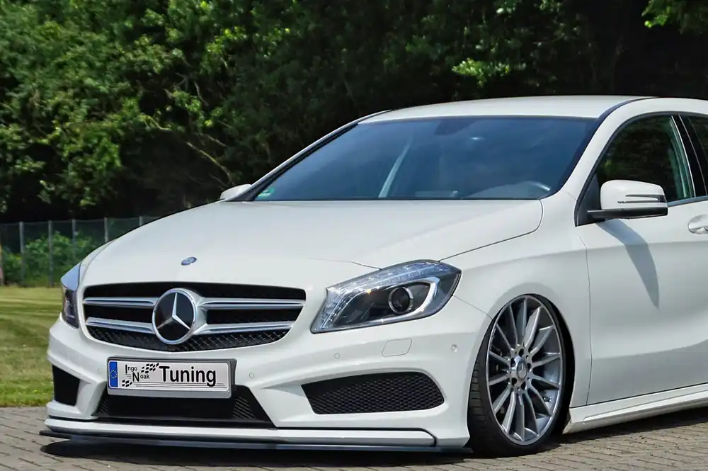Spoilerschwert Frontspoiler ABS passend für Mercedes CLA AMG-Line W117 & Shootingbrake ABE Solange Der Vorrat Reicht