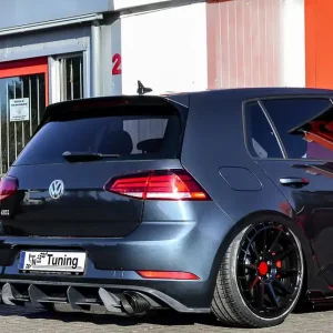 Abverkauf Heckansatz Diffusor Version.2 passend für VW Golf 7 GTI + Performance Facelift