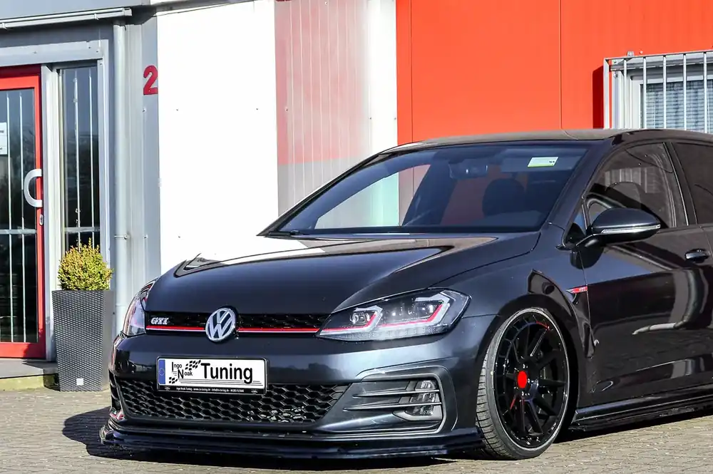Spoilerschwert Frontspoiler V2 passend für VW Golf 7 GTI ab 2017 Finale Aktion