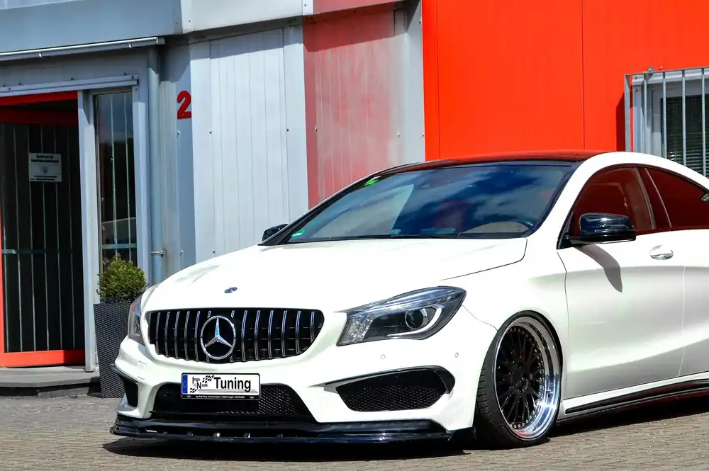 Cup Spoilerlippe mit Wing ABS passend für Mercedes CLA AMG-Line C117 Neuheit
