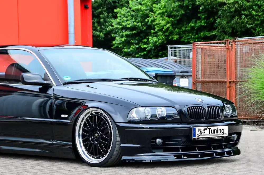 CUP Frontspoilerlippe passend für BMW 3er E46 1998-2002 Abverkauf