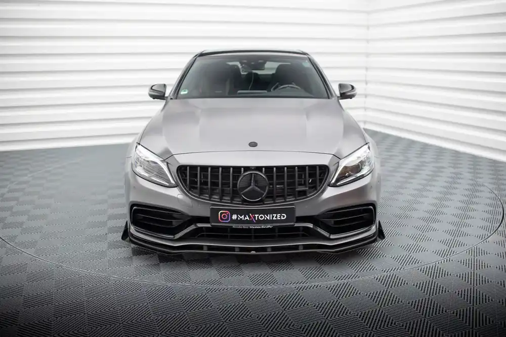 Street Pro Front Ansatz + Flaps passend für Mercedes-AMG C63 W205 Facelift Nur Heute