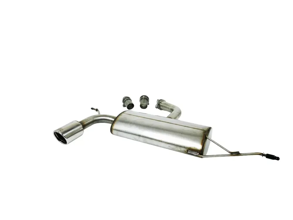 Ulter Sportendschalldämpfer passend für Audi A3 typ 8P Hatchback 3D 2003-2012 1 Endrohr rund Ø90 Saisonangebot