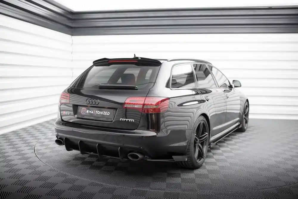 Preis Gesenkt Street Pro Heck Ansatz Flaps Diffusor passend für Audi RS6 Avant C6
