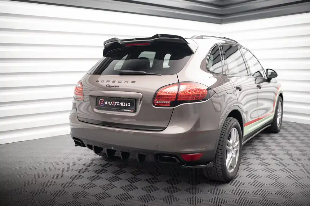 Diffusor Heck Ansatz passend für Porsche Cayenne Mk2 2010-2014 Markenprodukt