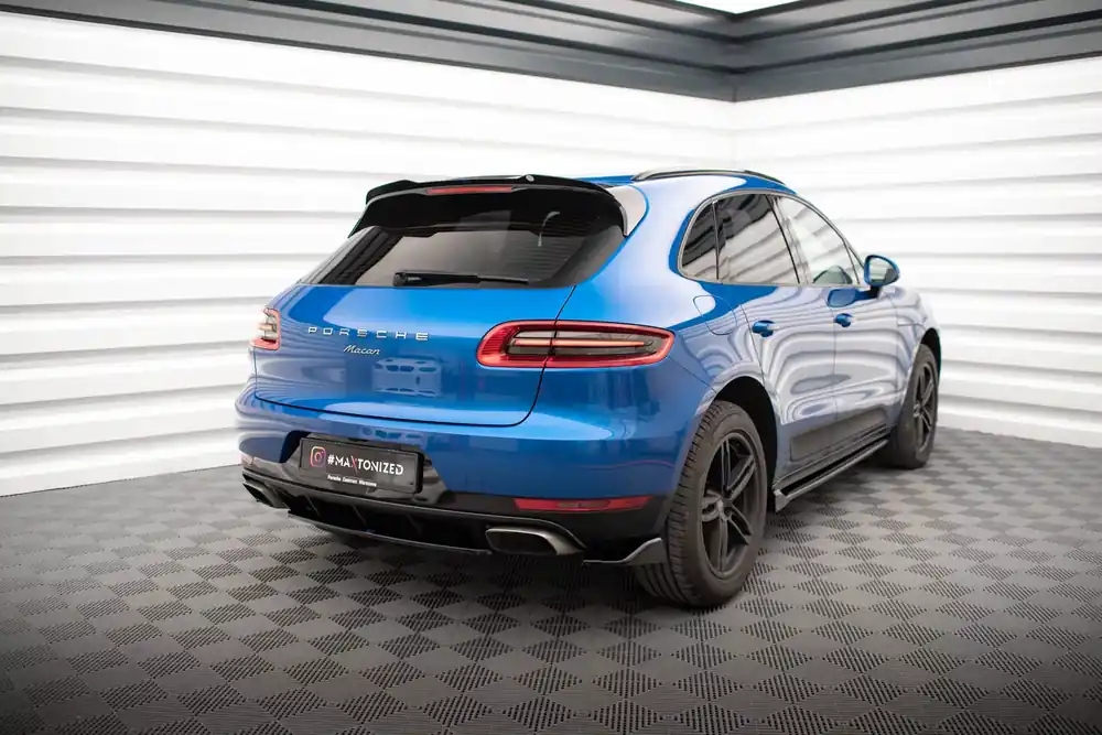 Preis Gesenkt Heck Ansatz Flaps Diffusor passend für Porsche Macan Mk1