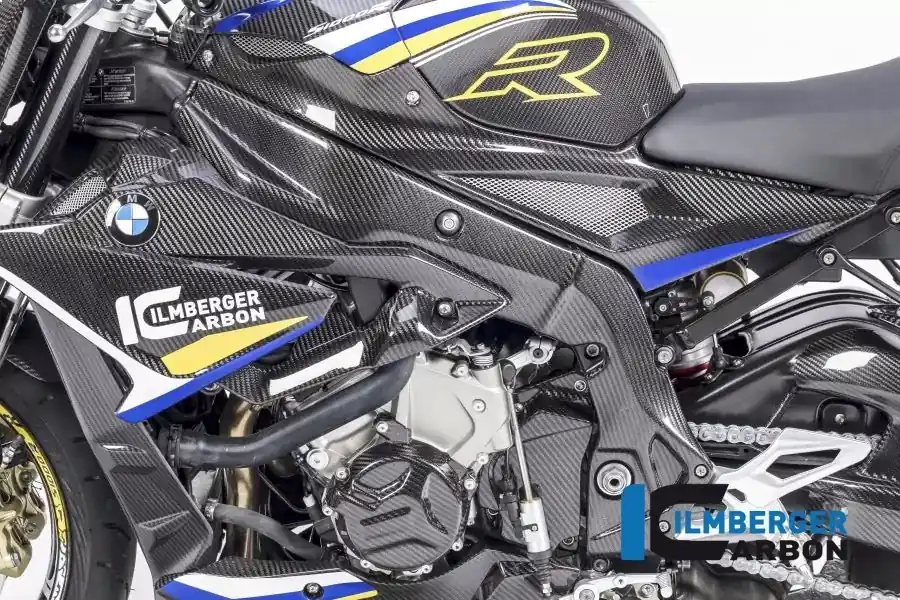 Ilmberger Carbon Rahmenabdeckung links passend für BMW S1000R Direkt Vom Hersteller