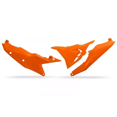 Seitenverkleidungen Air gelocht UFO KTM SX / SX-F 2023 orange Preiswert
