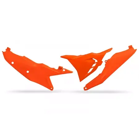 Seitenverkleidungen Air gelocht UFO KTM SX / SX-F 2023 fluo orange Ausverkauf
