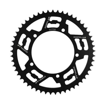 Kettenrad 53 Zähne / 428 Doppler Alu Schwarz Sherco 50 Sale