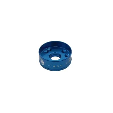 Endkappe vorn Schalldämpfer KRM 70 - 90 alu blau Beliebt
