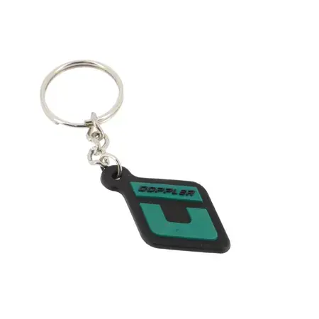 Schlüsselanhänger Doppler grün Top-Angebot