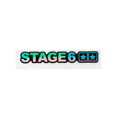 Meistverkauft Hologramm Aufkleber Stage6 105x100mm