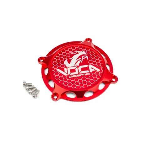 Zünddeckel Abdeckung Voca Alu CNC Rot AM6 / Derbi Garantierte Lieferung