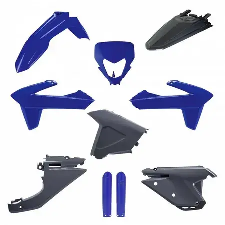 Sale Plastik Kit Polisport Sherco SE / SE-F 2025 blau / grau