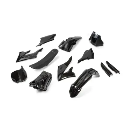 Markenware Plastik-Kit Yamaha YZ 2022 Restyling Polisport Schwarz