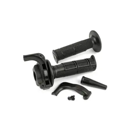 Schneller Versand Kurzhub Gasgriff Domino 2,3° – Hub 54 mm Schwarz