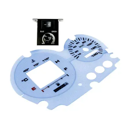 Tachodisplay Weiss Illuminated Yamaha Aerox vor bj 2003 Angebot