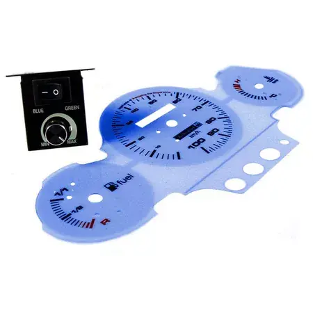 Tachodisplay Weiss Illuminated Peugeot Speedfight LC 1 & 2 Neue Ware