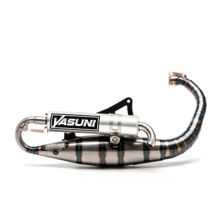 Auspuff Yasuni Carrera 16 Minarelli stehend Alu Endschalldämpfer Super-Preis