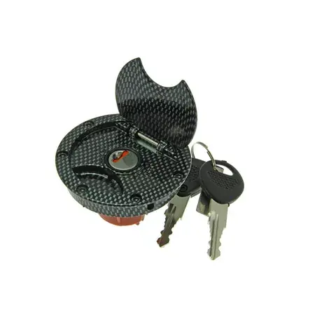 Tankdeckel STR8 CNC Yamaha / MBK / Derbi Senda carbon Bestpreis