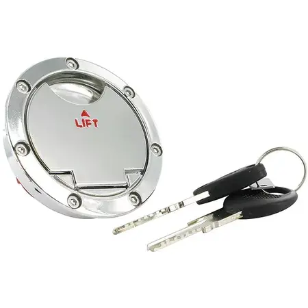 Top-Preis Tankdeckel STR8 CNC Yamaha / MBK / Derbi Senda chrom
