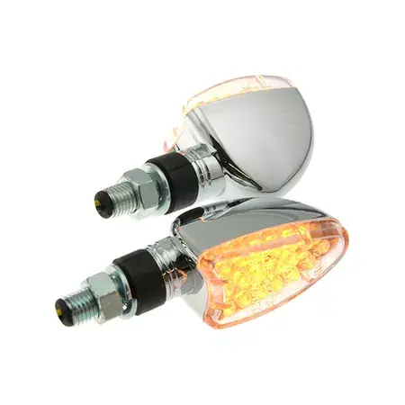 Blinker LED Demon LED klarglas chrom Direktkauf