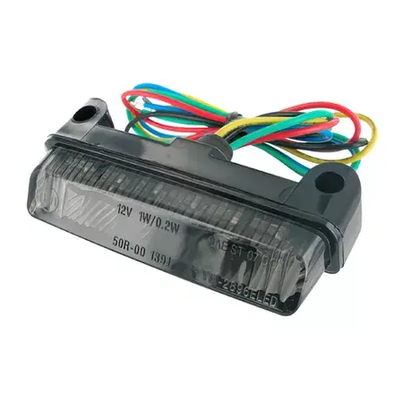 Schneller Versand LED Rücklicht STR8 Black Line Mini inkl. Blinkfunktion universal