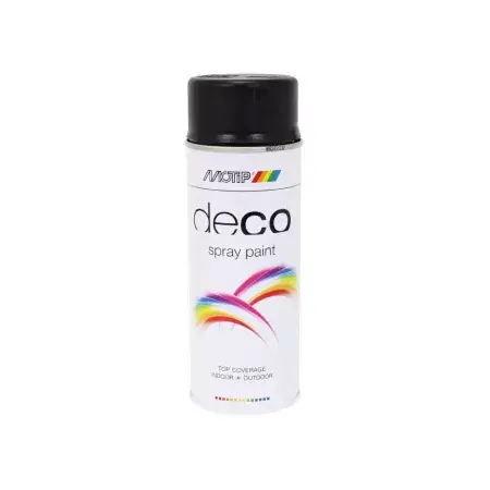 Sprühlack Motip Nitro matt tiefschwarz 400ml Expressversand