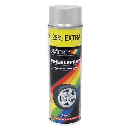 Sprühlack Motip Pro Felgen silber 500ml Top-Preis