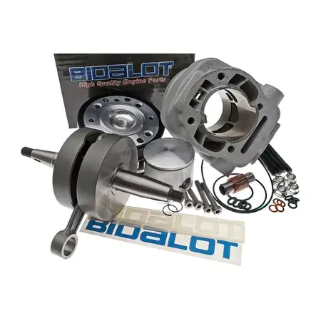 Kit Zylinder + Kurbelwelle Bidalot RF WR 96cc Derbi Euro3 Markenprodukt