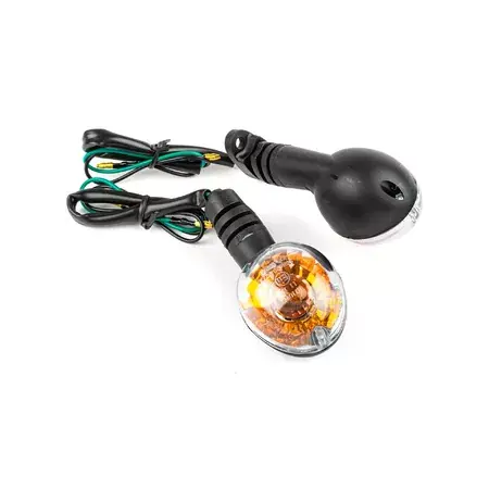 Top-Seller Blinker STR8 schwarz / weiß Peugeot Ludix