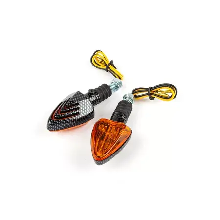 Blinker Triangle F. Kurz carbon / orange Kracherpreis