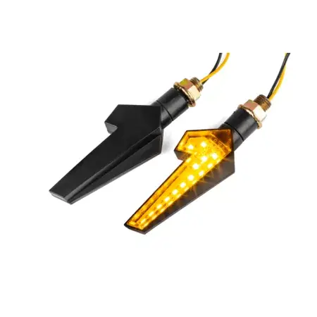 Blinker LED sequentiell Finger schwarz Bestpreis