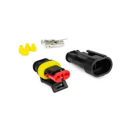 Steckverbinder wasserdicht 2 Pins Garantierte Lieferung