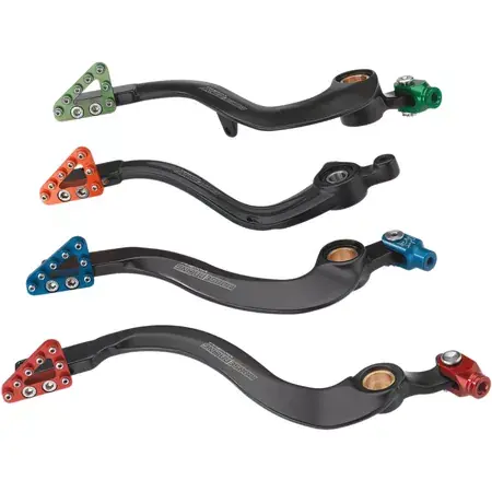 Sichere Zahlung Bremspedal Alu Moose Racing Yamaha YZ / YZF blau