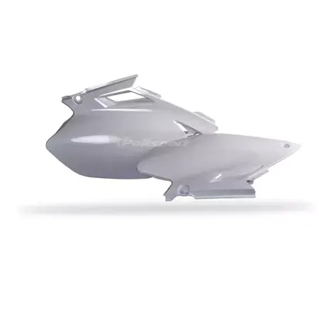 Seitenverkleidungen Polisport YZF 250 / 450 03-05 weiß Sonderangebot