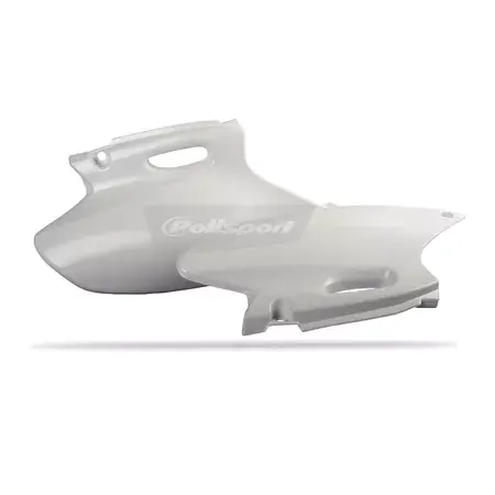 Seitenverkleidungen Polisport YZF 250 YZF400 426F -02 weiß Heißes Angebot