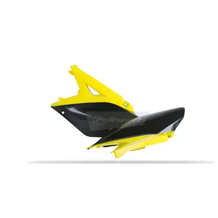 Seitenverkleidungen Polisport RMZ 250 10-18 gelb / schwarz Neu Im Sortiment