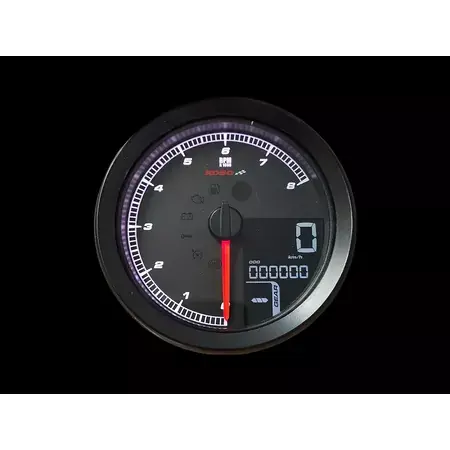 Tachometer Koso schwarz Harley Davidson HD / XL-883 / XL-1200 / Dyna Nur Heute