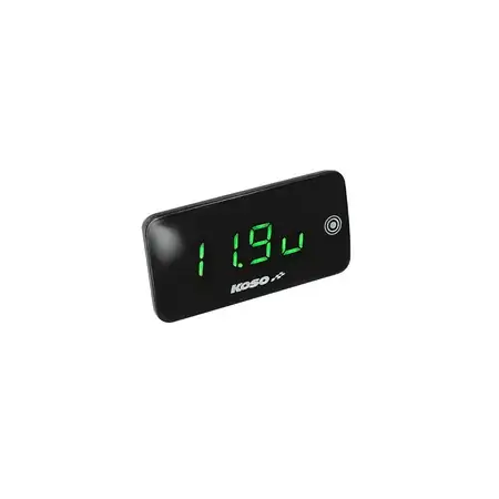 Spannungsmesser / Thermometer Slim NG grün Ausverkauf